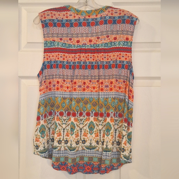 One World, XL, Woman's Multi-Color Top - Picture 4 of 9